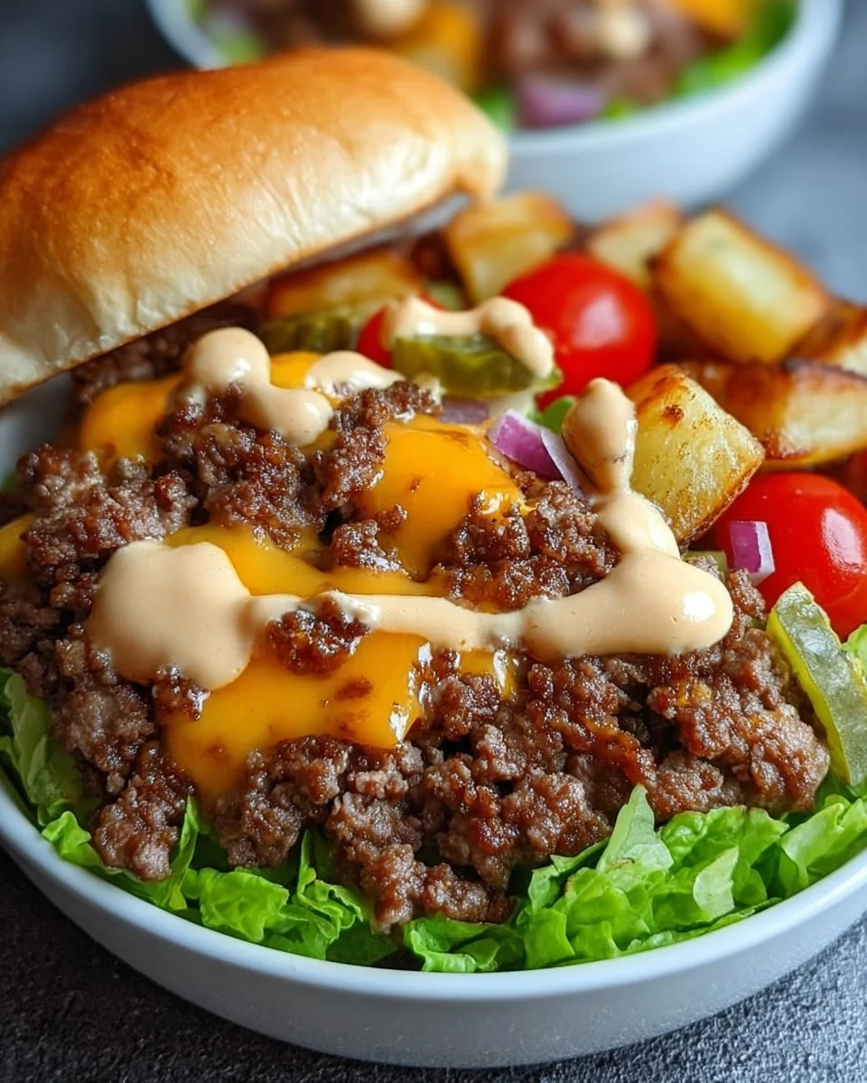 Smash Burger Bowl