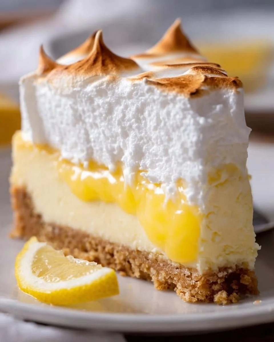 Lemon Meringue Cheesecake