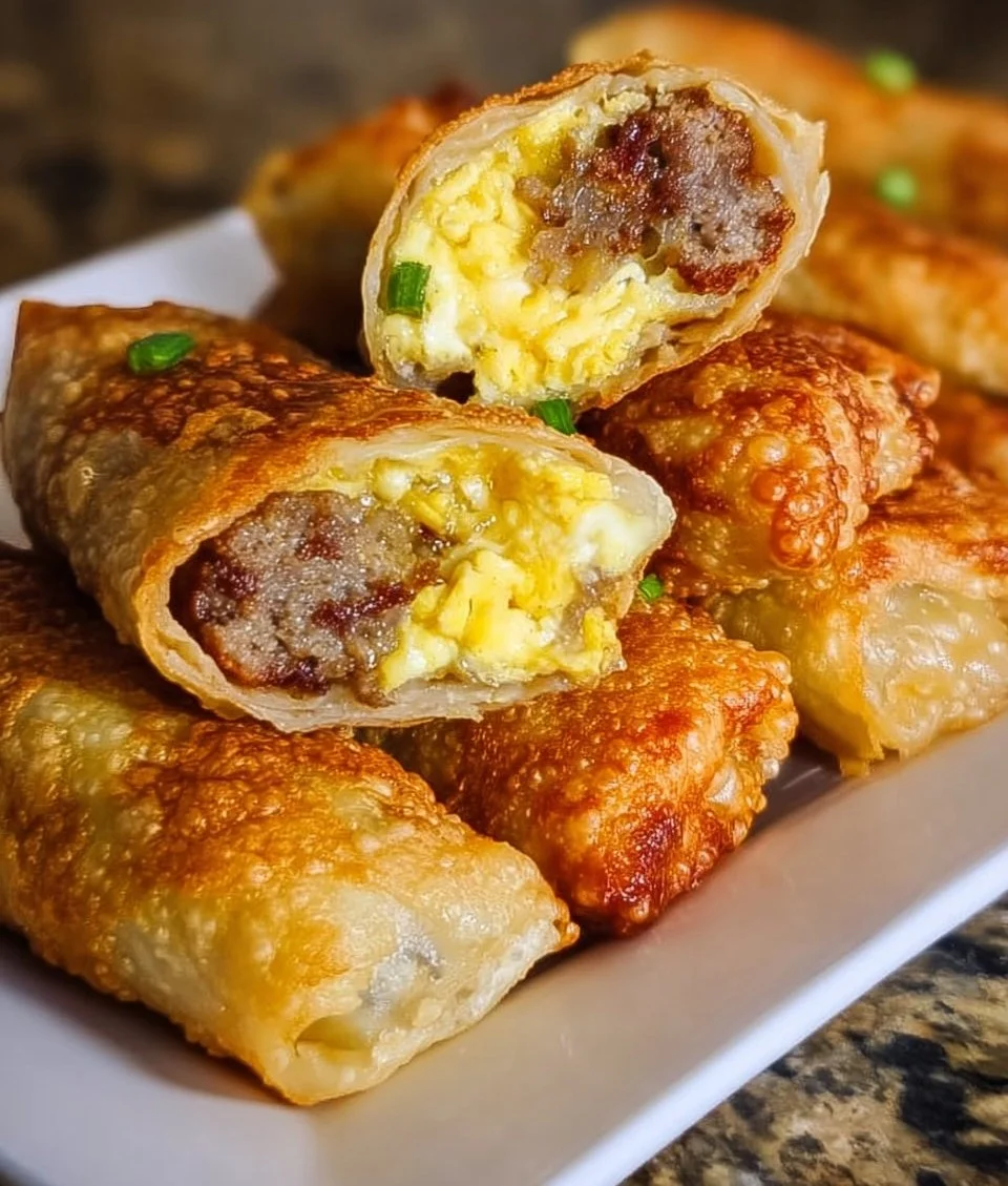 Breakfast Egg Rolls