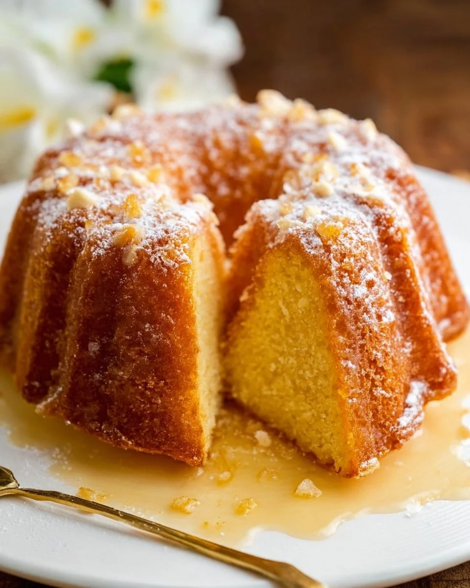 Butter Rum Cake
