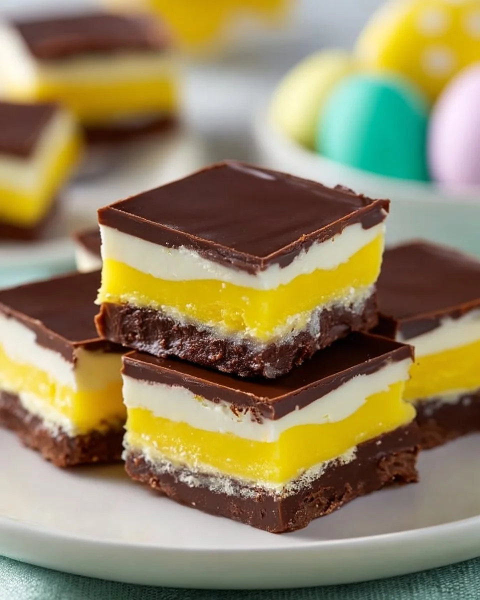 Delicious homemade Cadbury Egg Fudge with chocolate and cream.