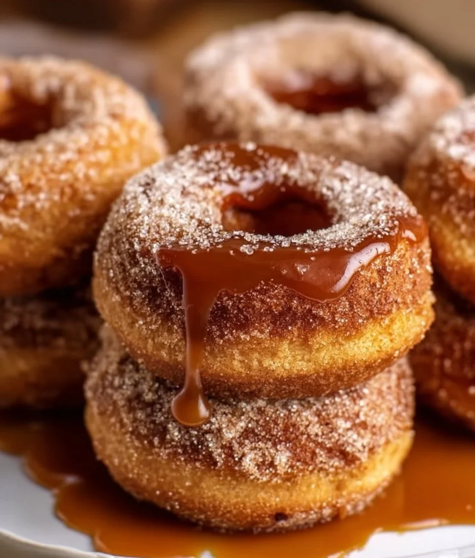 Caramel Apple Cider Donuts