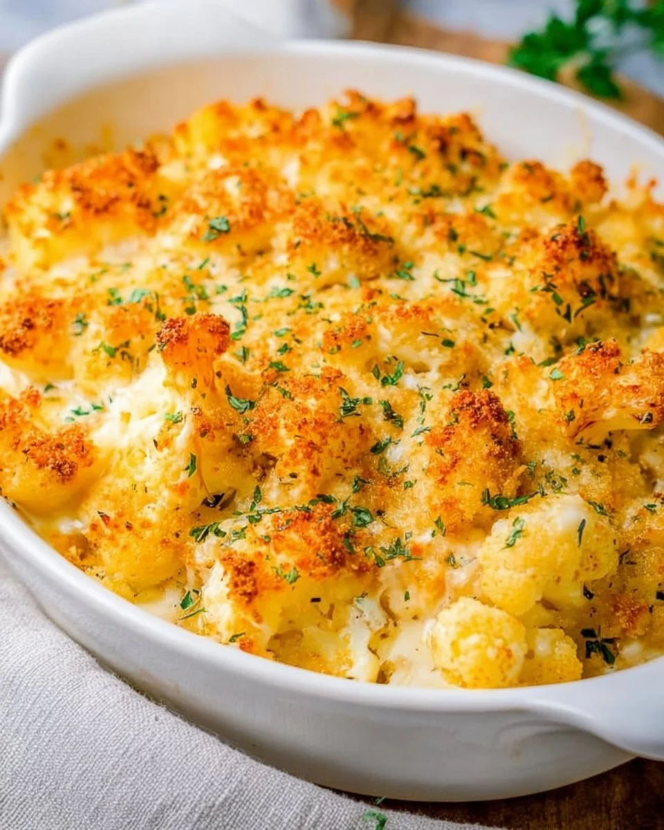 Cauliflower Au Gratin