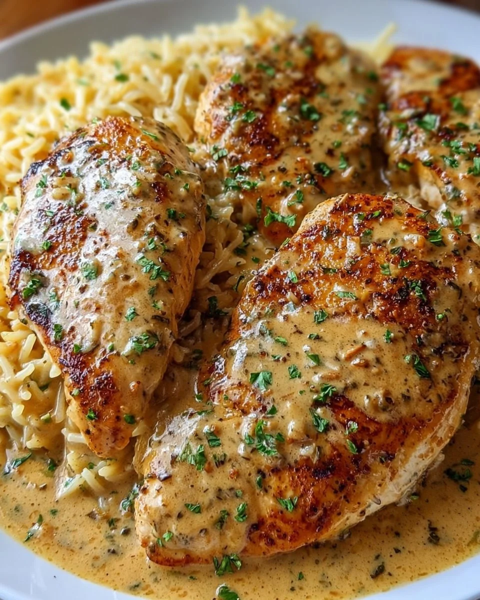 Delicious Crock Pot Angel Chicken served with vegetables