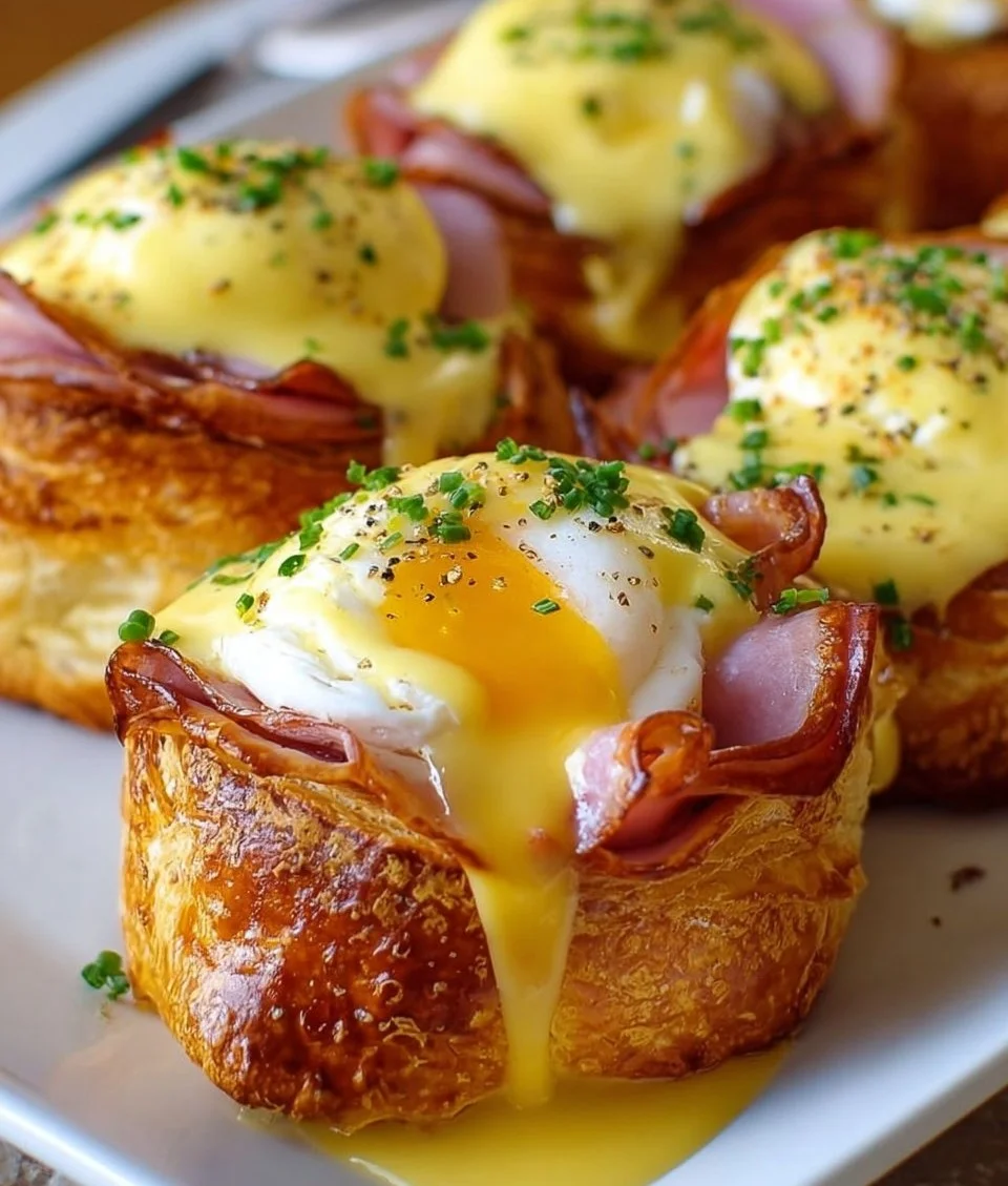 Eggs Benedict Breakfast Rolls