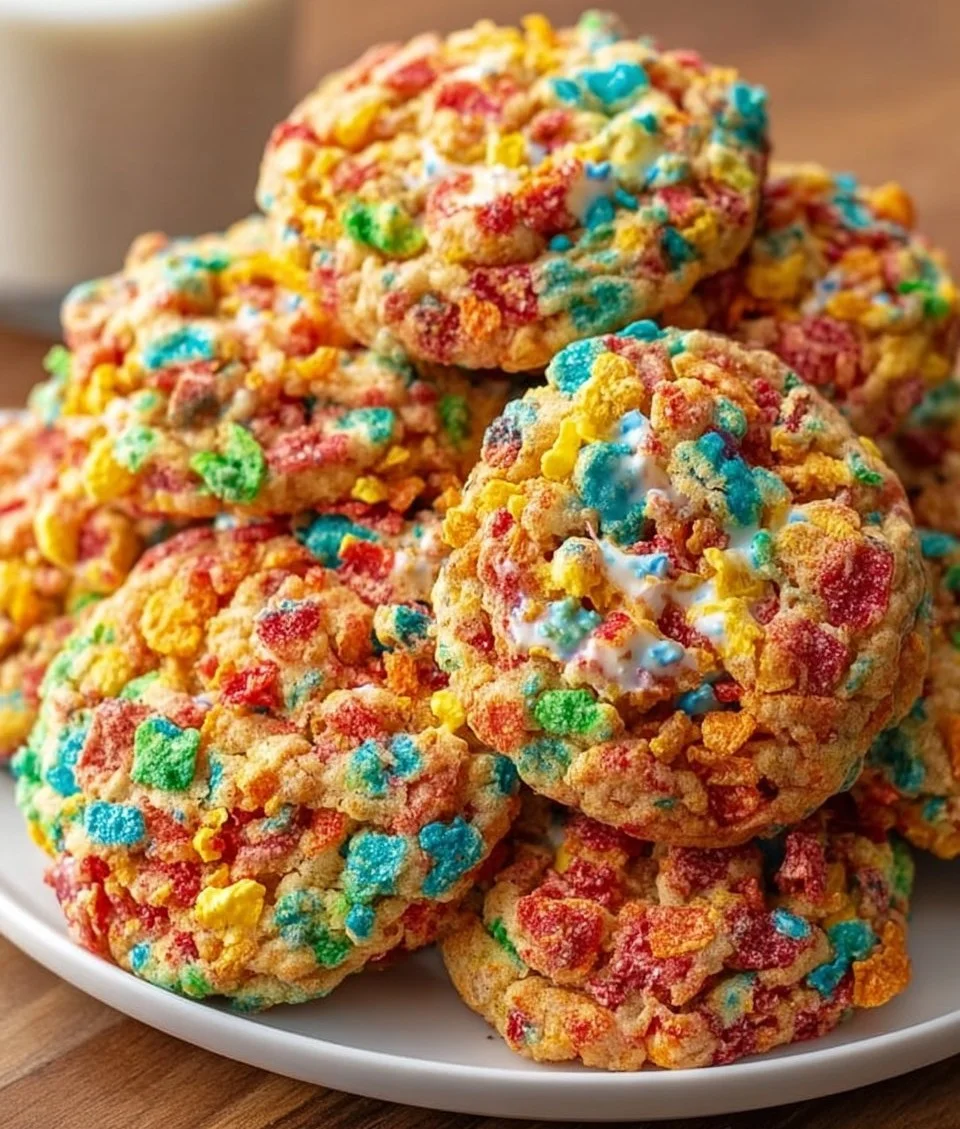 Fruity Pebbles Cookies