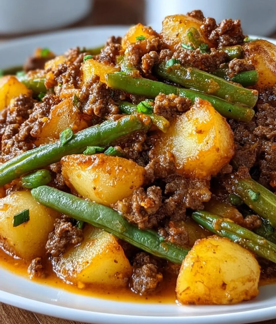 Hobo Casserole with Ground Beef