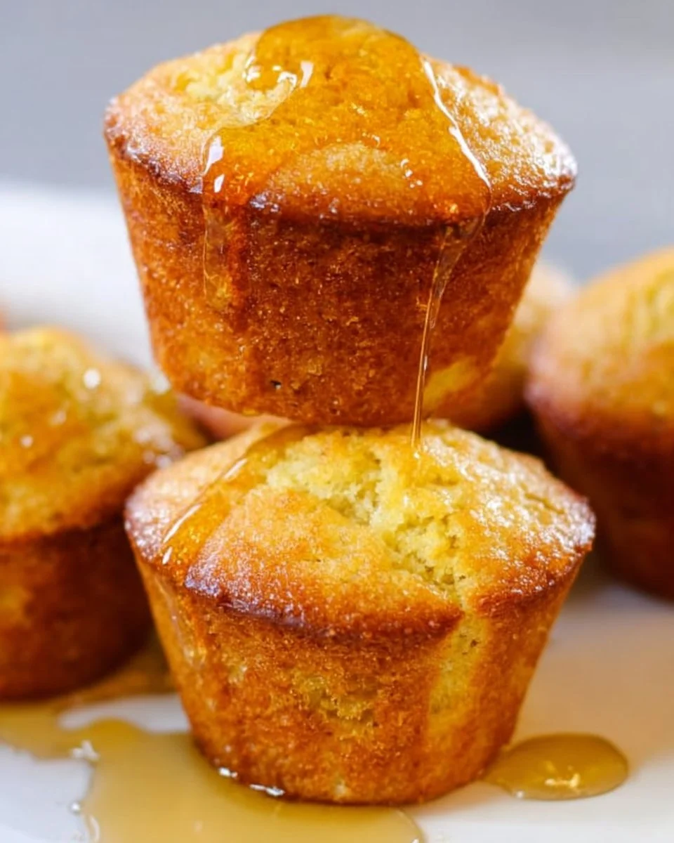 Honey Cornbread Muffins