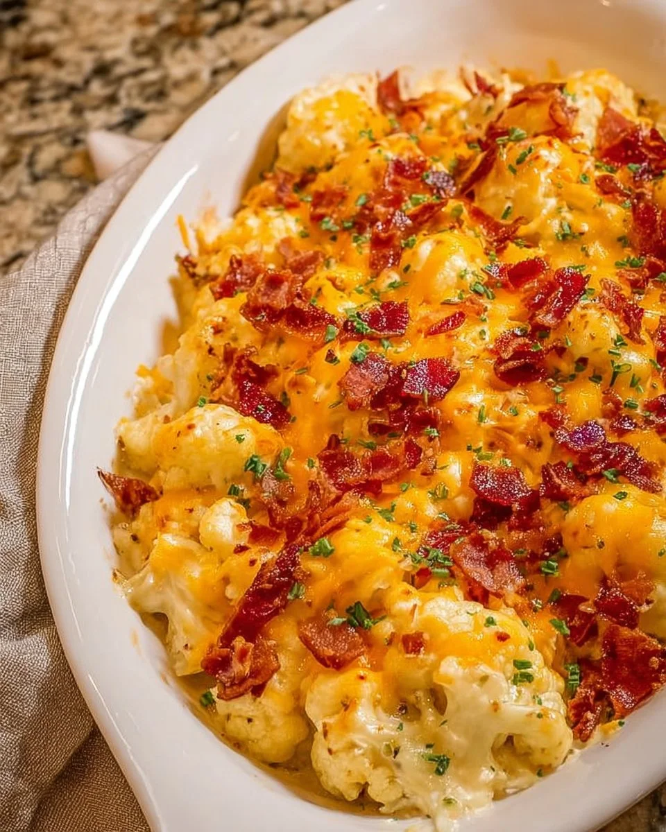 Loaded Cauliflower Bake