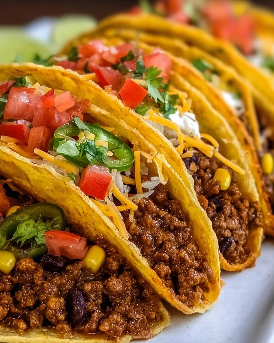 Delicious sheet pan tacos ready to serve for a family meal