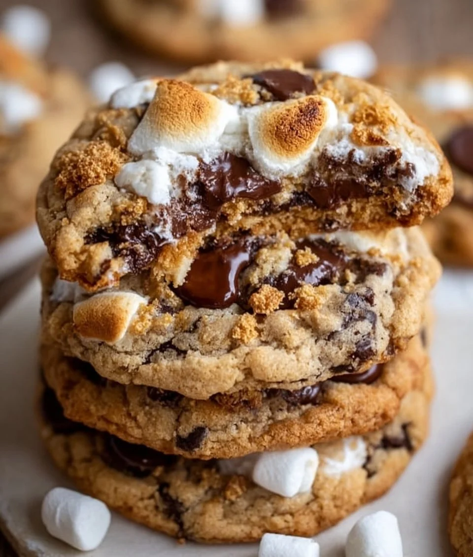 Sourdough S’mores Cookies