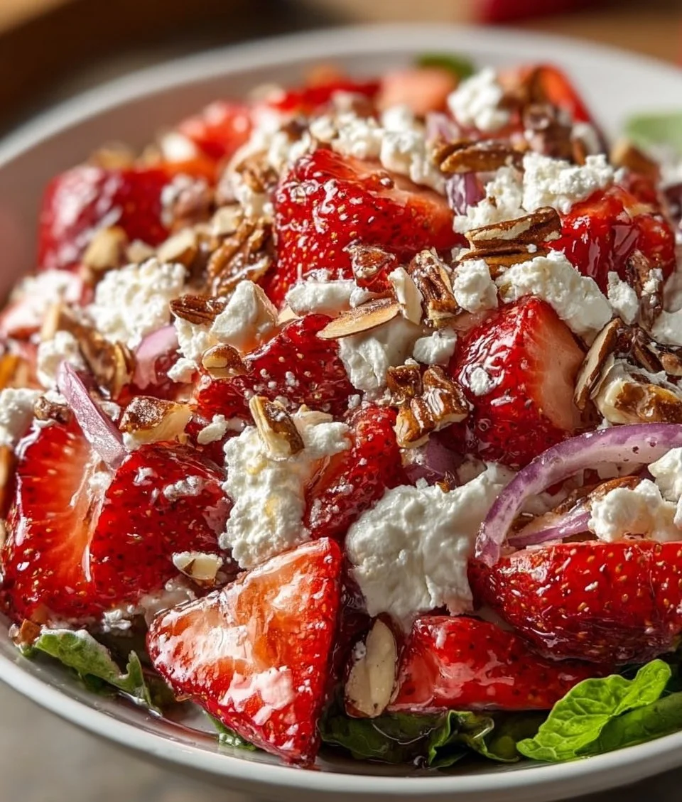 Strawberry Crackle Salad