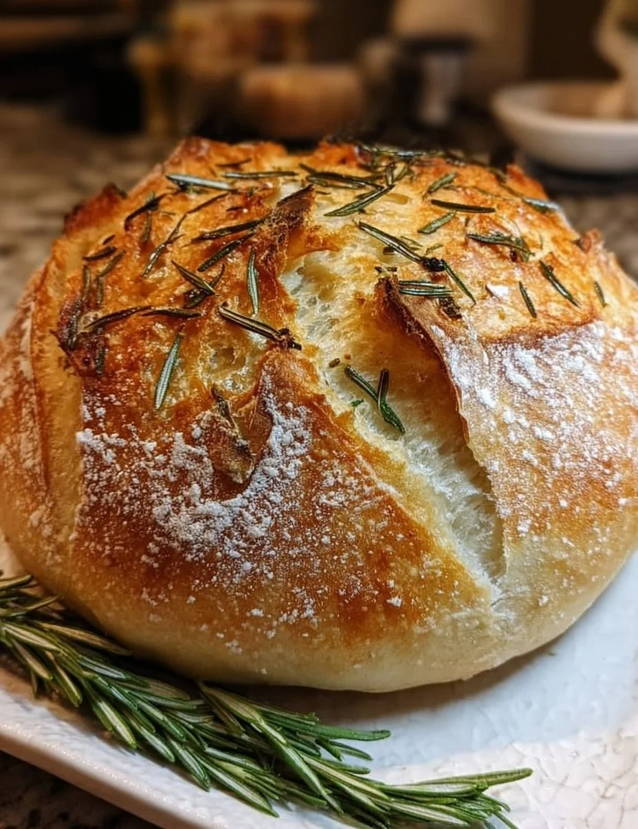 Aromatic Rosemary Sourdough Bread