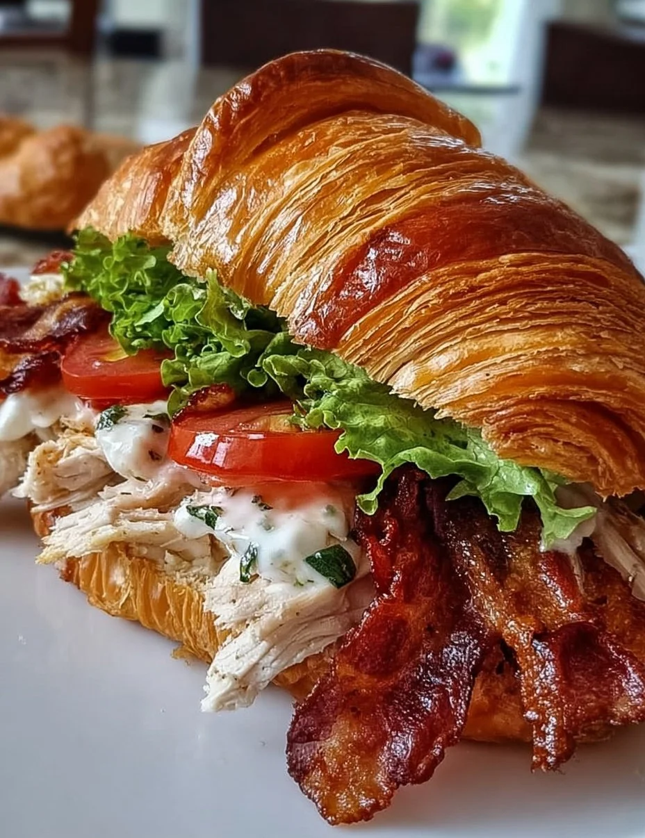 Bacon Chicken Croissant