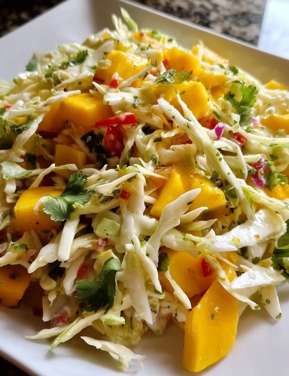 Mango Coleslaw