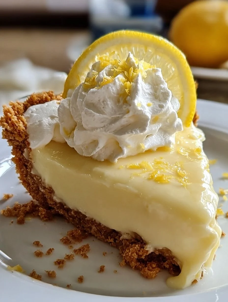 No-Bake Cream Cheese Lemonade Pie