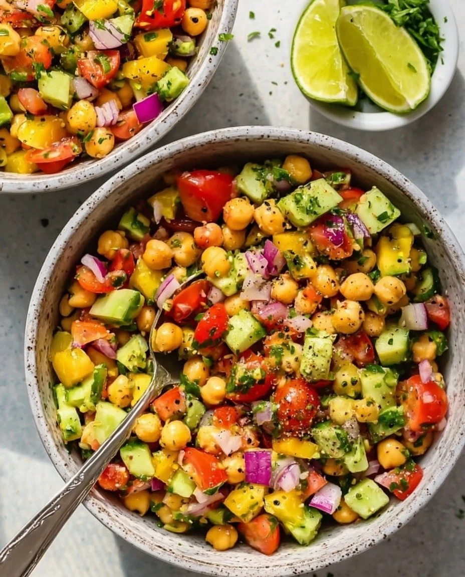 Vegan Ceviche Style Chickpeas