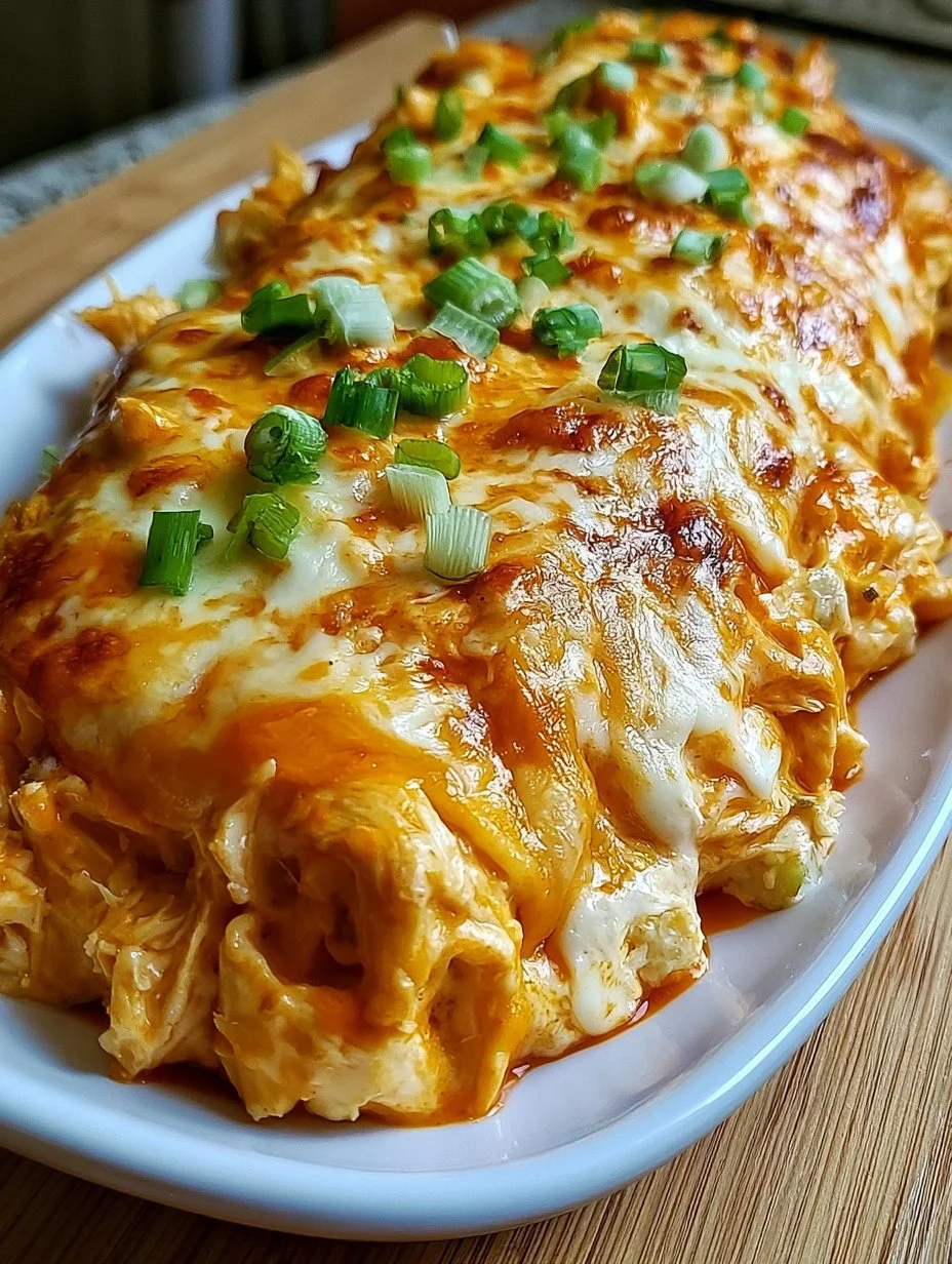Buffalo Chicken Cheese Bake