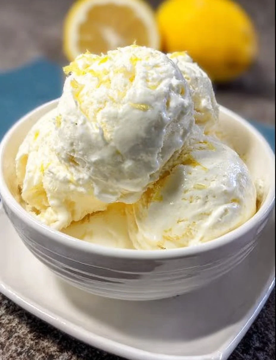 Creamy Lemon Ice Cream