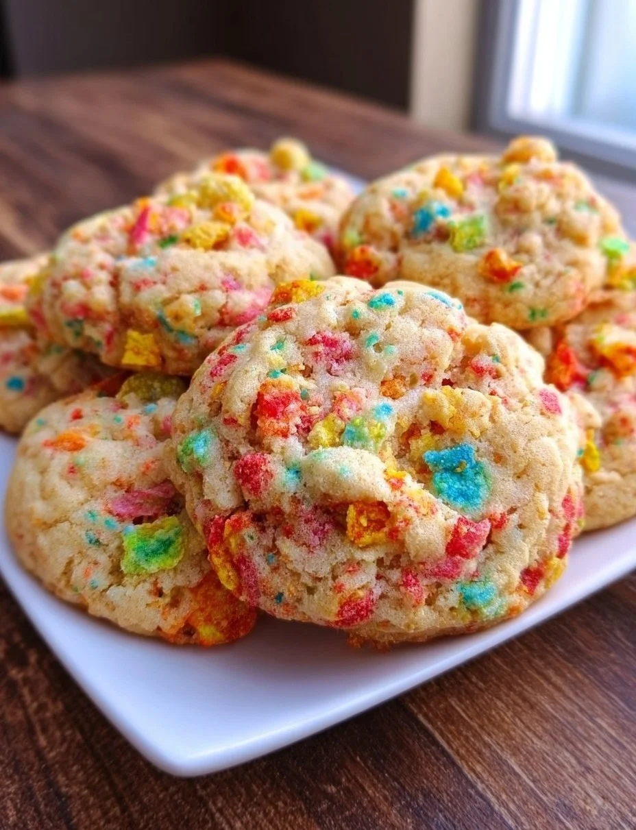 Fruity Pebble Cookies