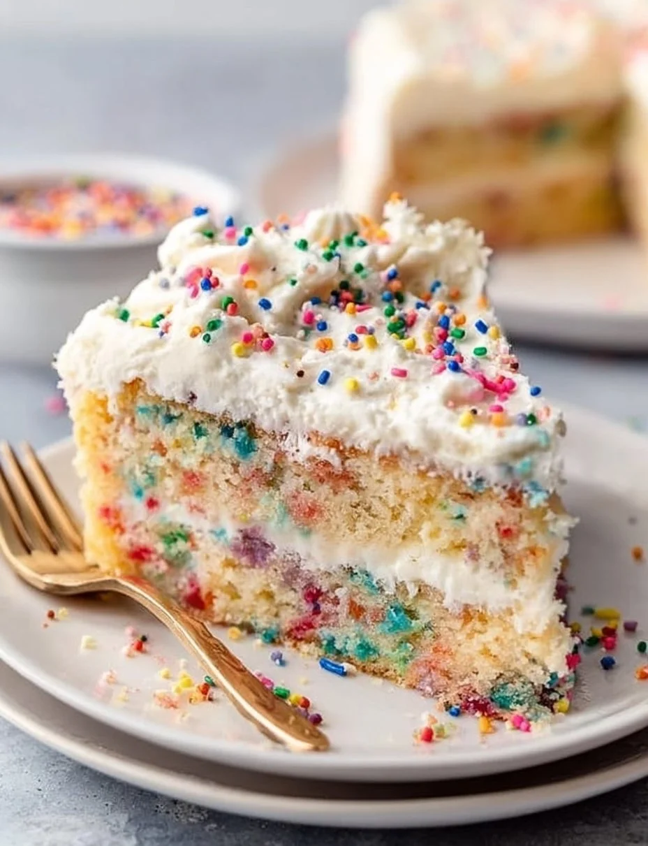 Homemade Funfetti Cake