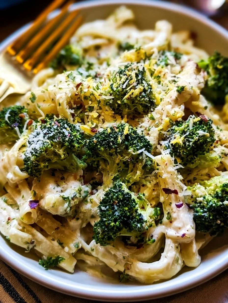 A plate of Lemon Ricotta Pasta with Broccoli garnished with lemon zest.