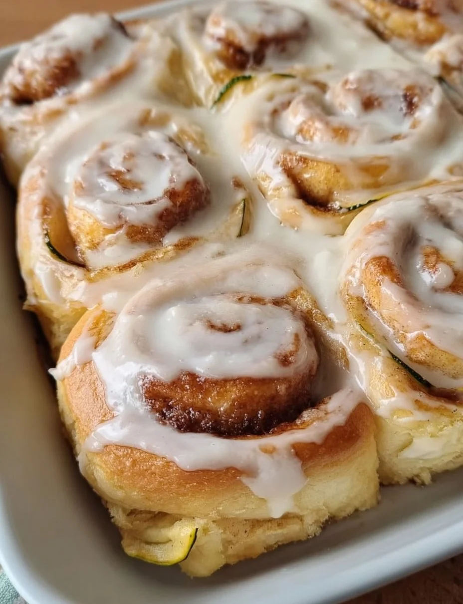 Zucchini Cinnamon Rolls