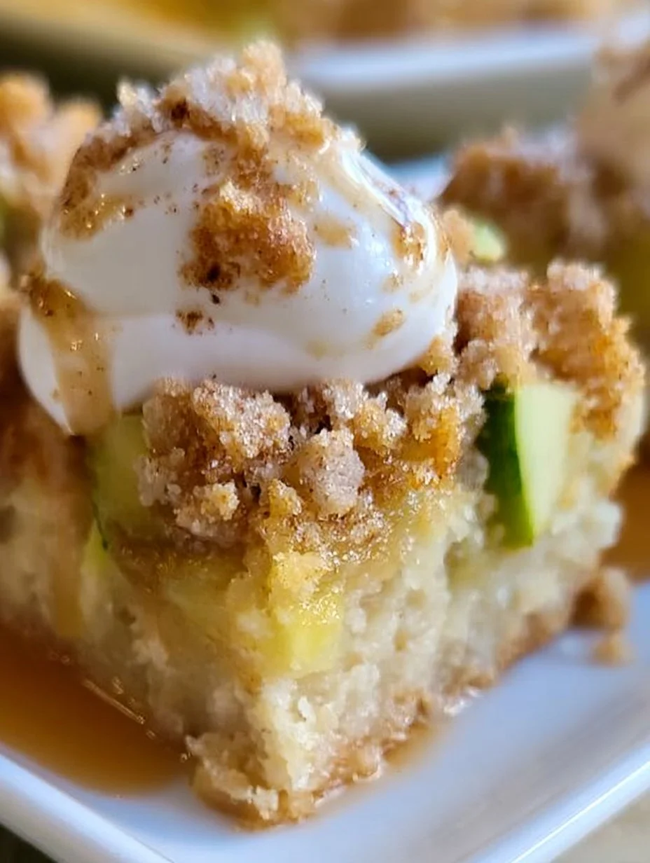 Delicious zucchini pie bars served on a plate, perfect for a healthy dessert.
