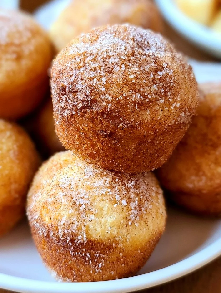 Cinnamon Sugar Donut Muffins