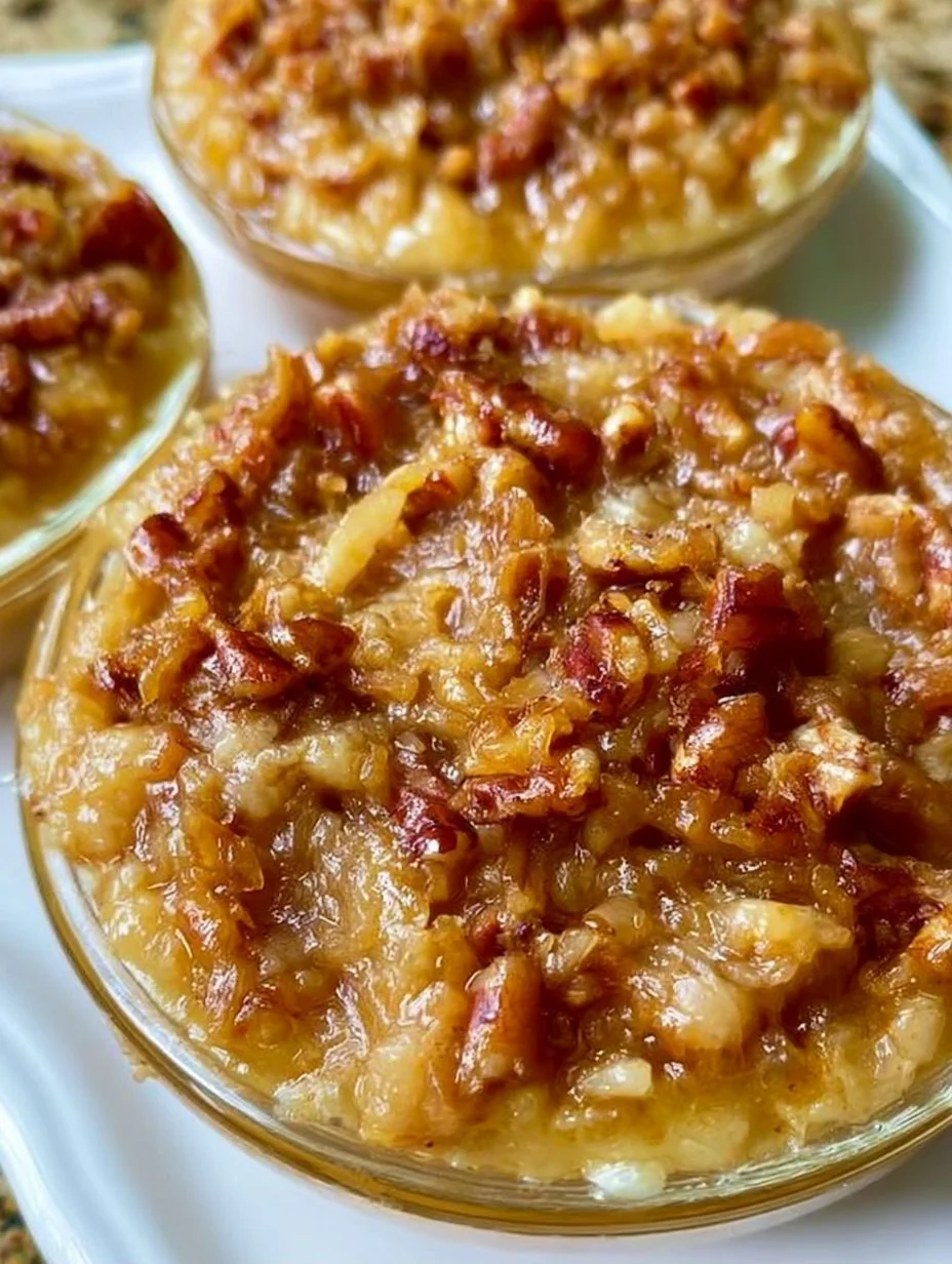 Delicious Coconut Pecan Frosting on a cake