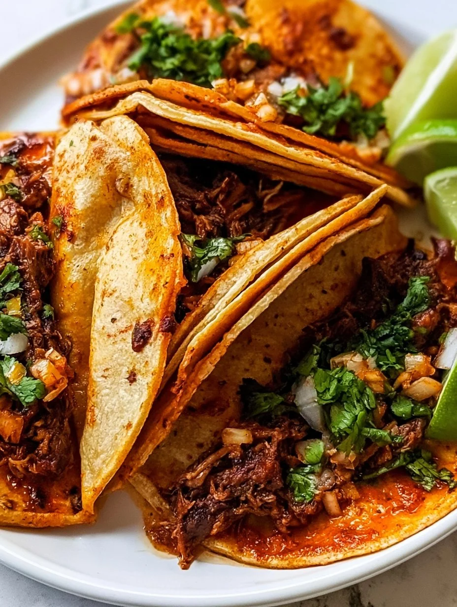 Easy Beef Birria Tacos