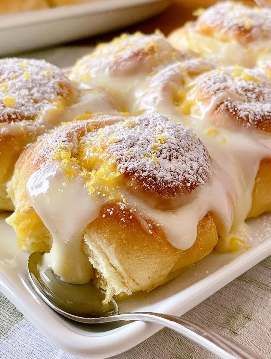 Easy Lemon Rolls