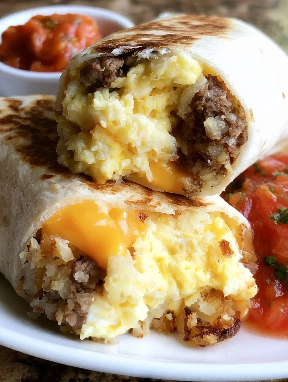 Freezer-Friendly Breakfast Burritos