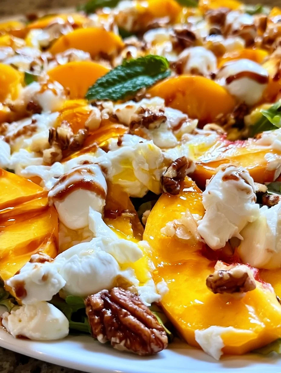 Millionaire Peach Salad