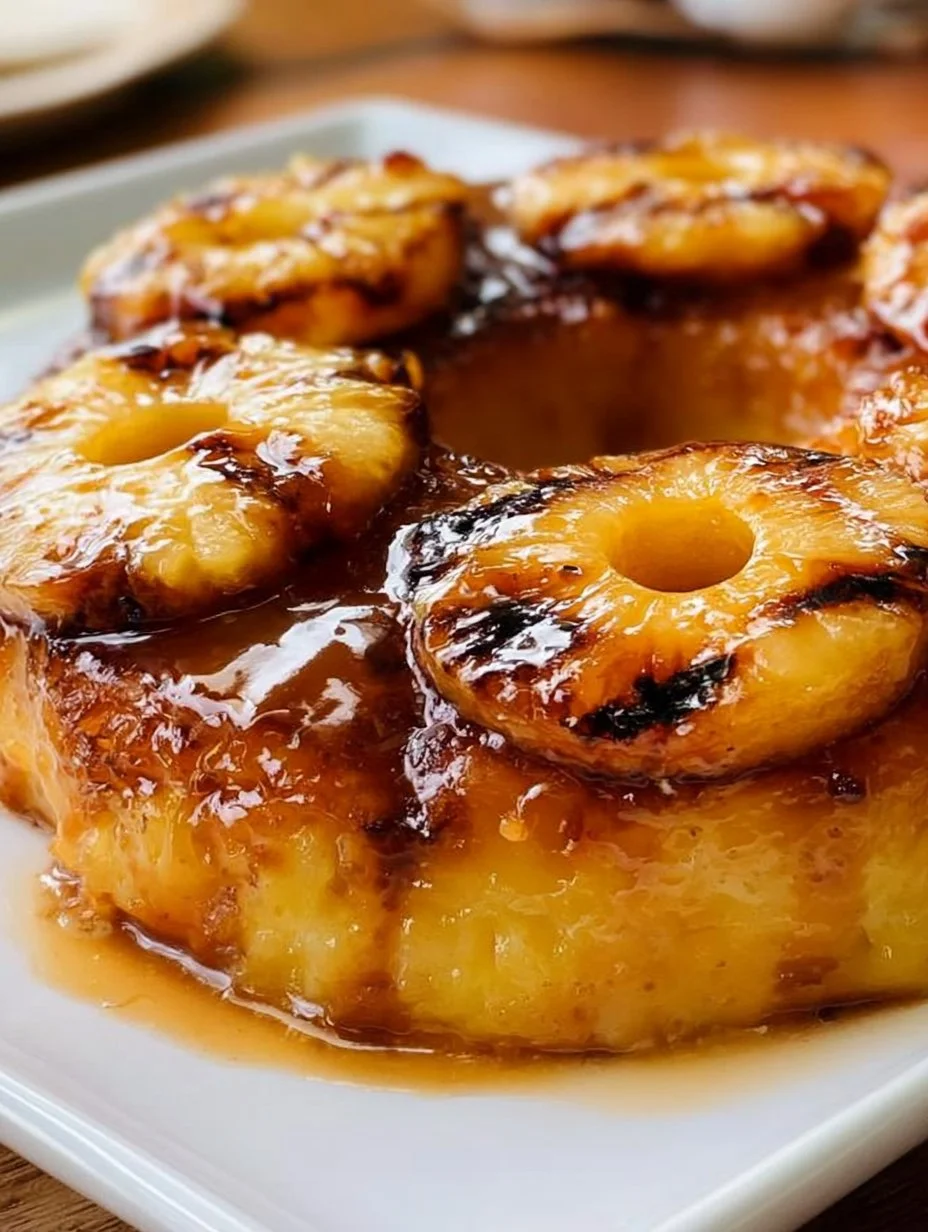 Pineapple Rum Sauce
