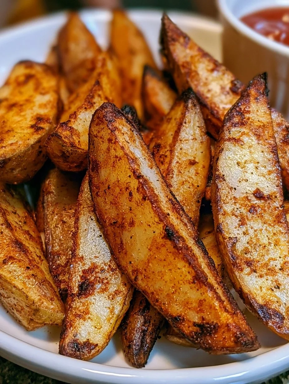 Grilled Potato Wedges